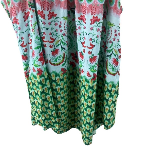 Sundance Floral Scoop Neck Tank Size Medium - Picture 8 of 12